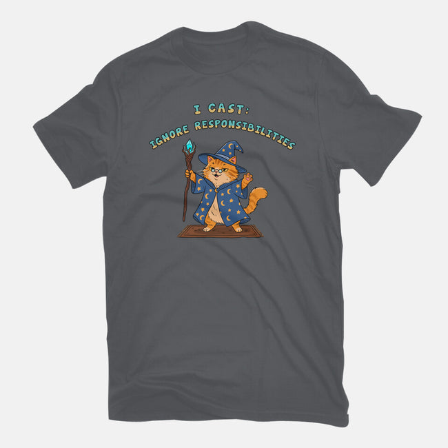 Ignore Responsibilities-Mens-Basic-Tee-milasneeze
