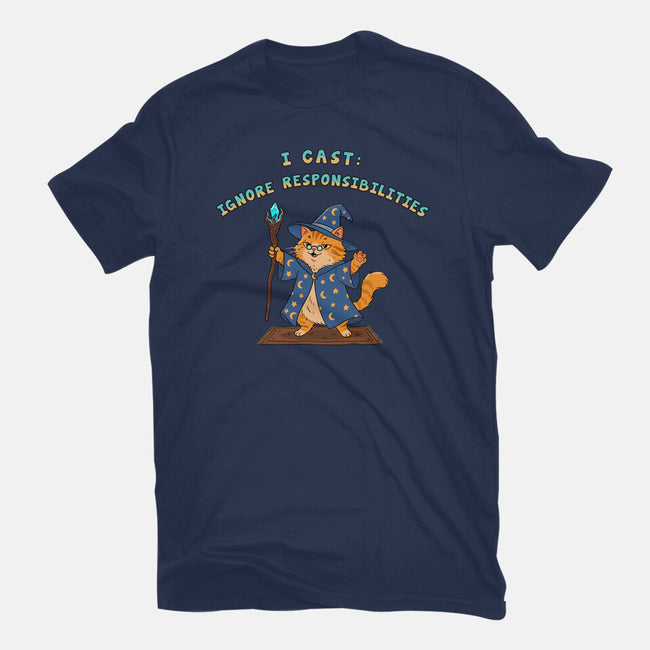 Ignore Responsibilities-Mens-Basic-Tee-milasneeze
