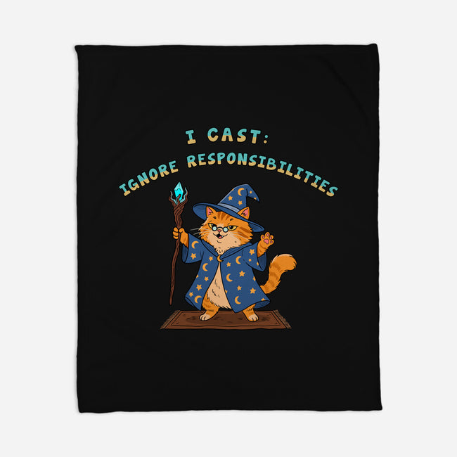 Ignore Responsibilities-None-Fleece-Blanket-milasneeze
