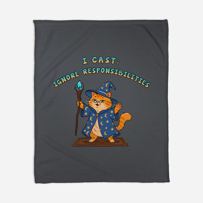 Ignore Responsibilities-None-Fleece-Blanket-milasneeze