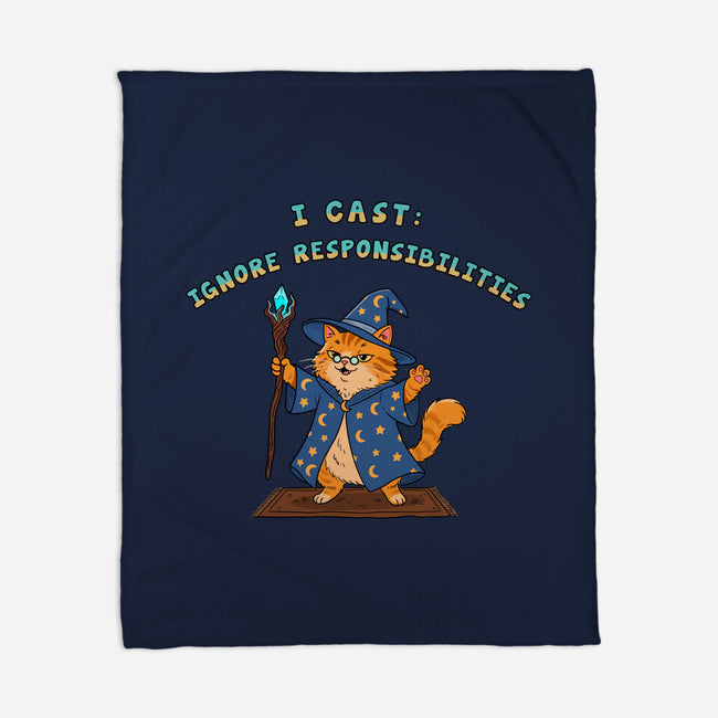 Ignore Responsibilities-None-Fleece-Blanket-milasneeze