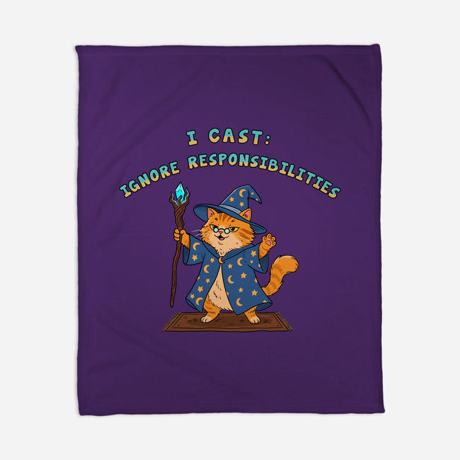 Ignore Responsibilities-None-Fleece-Blanket-milasneeze