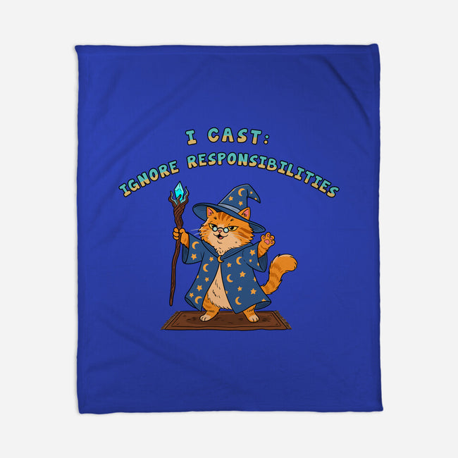 Ignore Responsibilities-None-Fleece-Blanket-milasneeze