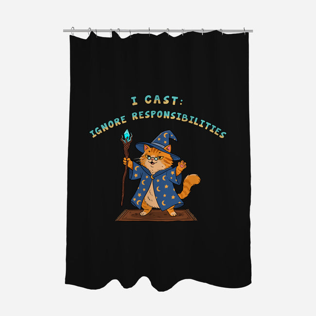 Ignore Responsibilities-None-Polyester-Shower Curtain-milasneeze