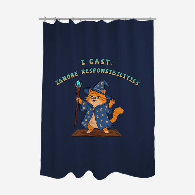 Ignore Responsibilities-None-Polyester-Shower Curtain-milasneeze
