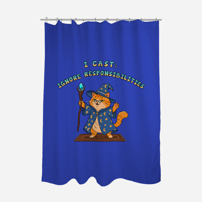 Ignore Responsibilities-None-Polyester-Shower Curtain-milasneeze