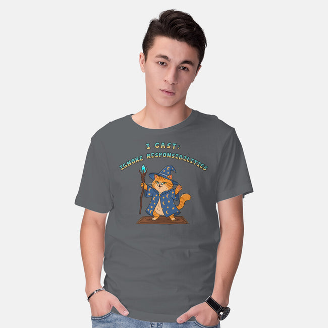 Ignore Responsibilities-Mens-Basic-Tee-milasneeze