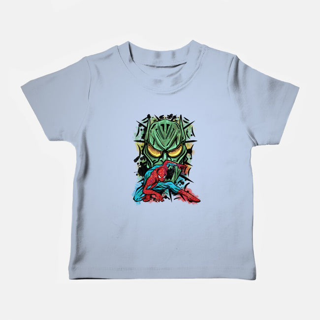 Spider Nemesis-Baby-Basic-Tee-nickzzarto
