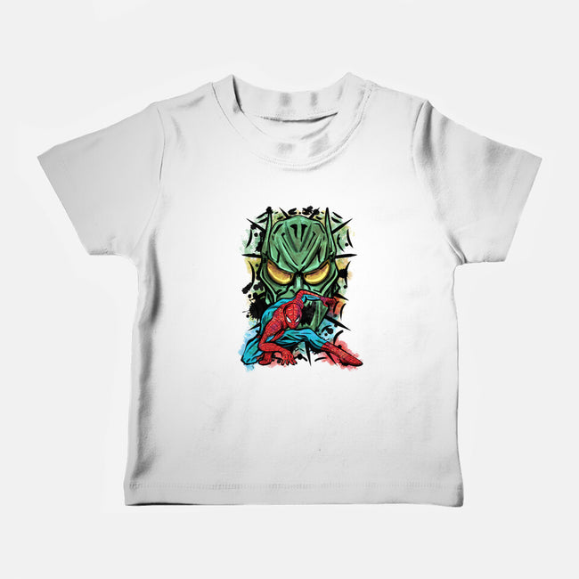 Spider Nemesis-Baby-Basic-Tee-nickzzarto