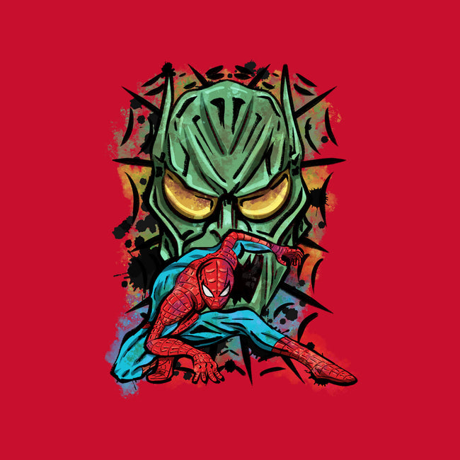 Spider Nemesis-Mens-Long Sleeved-Tee-nickzzarto