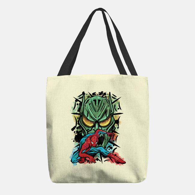 Spider Nemesis-None-Basic Tote-Bag-nickzzarto