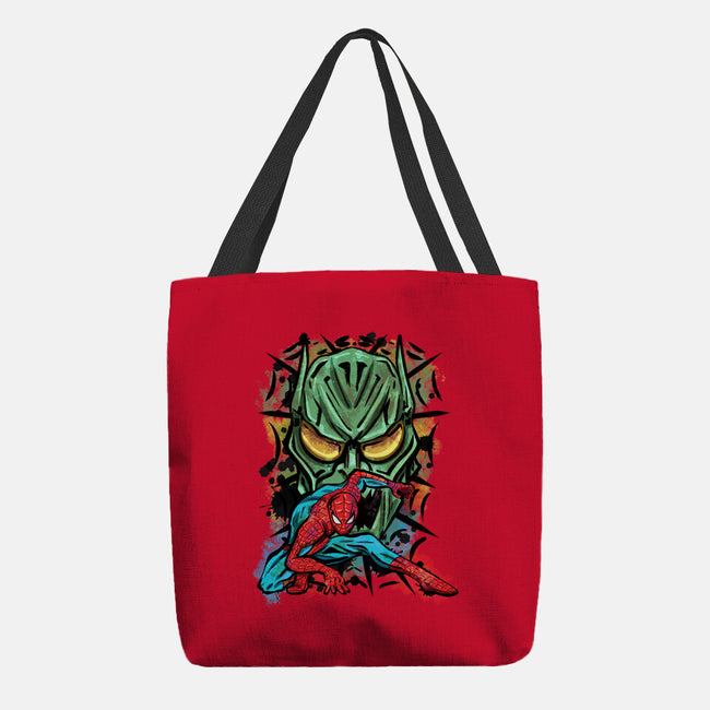 Spider Nemesis-None-Basic Tote-Bag-nickzzarto