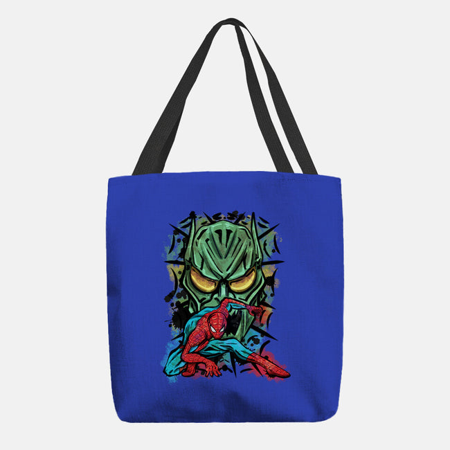 Spider Nemesis-None-Basic Tote-Bag-nickzzarto