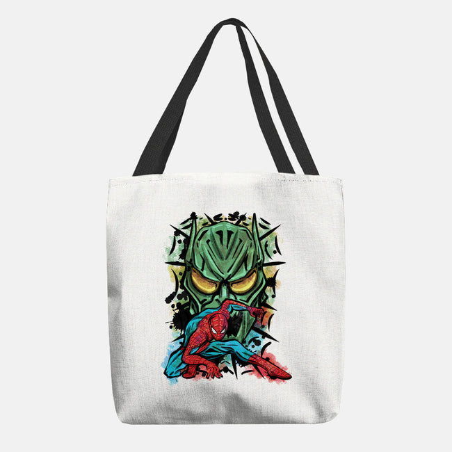 Spider Nemesis-None-Basic Tote-Bag-nickzzarto