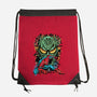 Spider Nemesis-None-Drawstring-Bag-nickzzarto