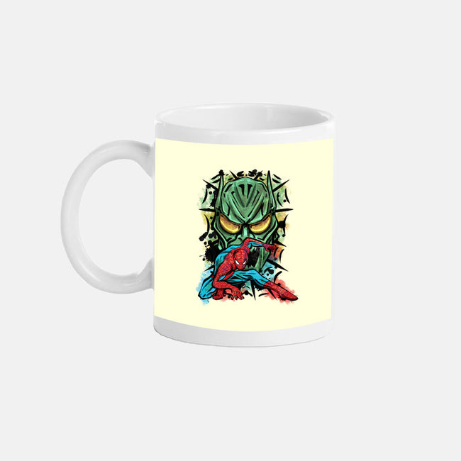 Spider Nemesis-None-Mug-Drinkware-nickzzarto