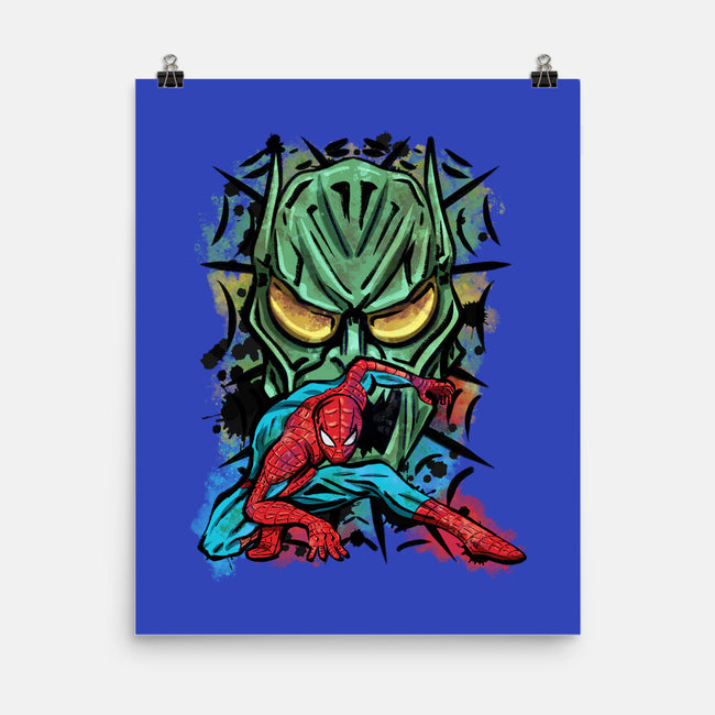 Spider Nemesis-None-Matte-Poster-nickzzarto