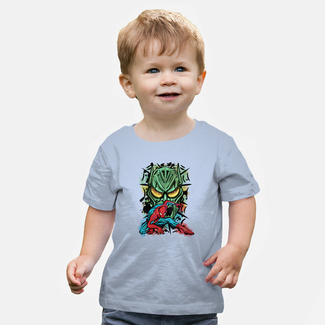 Spider Nemesis-Baby-Basic-Tee-nickzzarto
