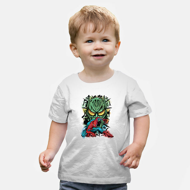 Spider Nemesis-Baby-Basic-Tee-nickzzarto