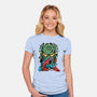 Spider Nemesis-Womens-Fitted-Tee-nickzzarto