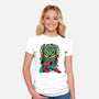 Spider Nemesis-Womens-Fitted-Tee-nickzzarto