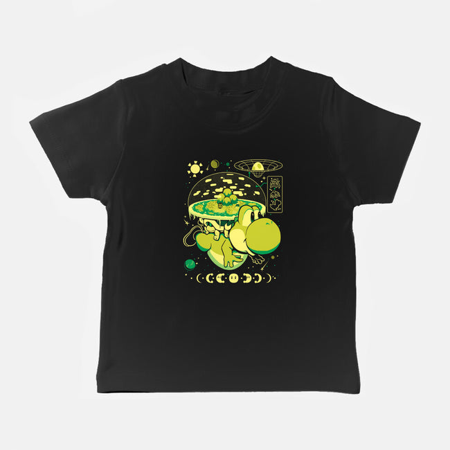 Whole World In His Shell-Baby-Basic-Tee-Heyra Vieira