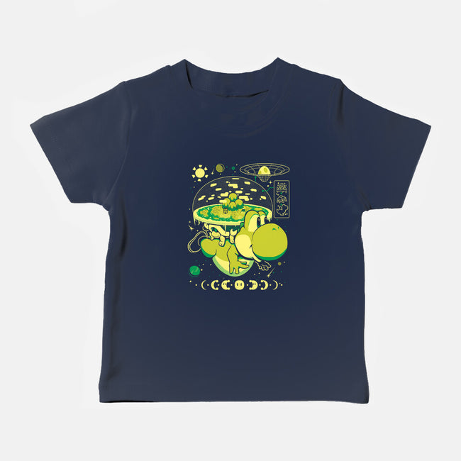 Whole World In His Shell-Baby-Basic-Tee-Heyra Vieira