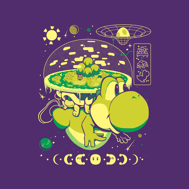 Whole World In His Shell-Unisex-Crew Neck-Sweatshirt-Heyra Vieira