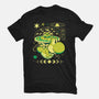 Whole World In His Shell-Womens-Fitted-Tee-Heyra Vieira