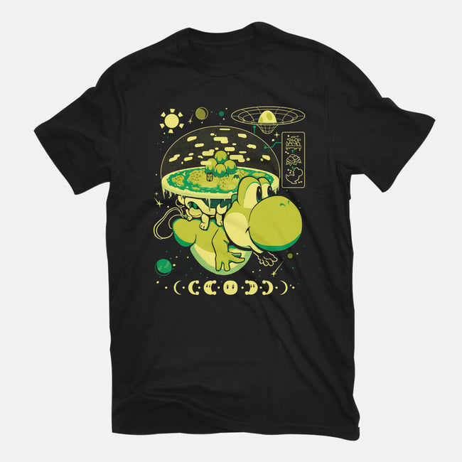 Whole World In His Shell-Mens-Basic-Tee-Heyra Vieira