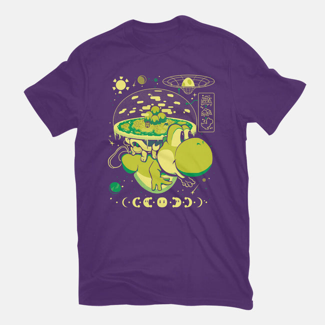 Whole World In His Shell-Womens-Basic-Tee-Heyra Vieira