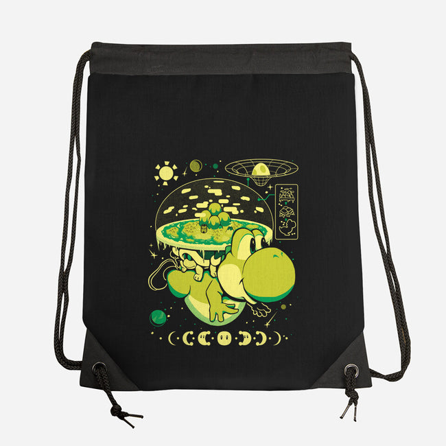 Whole World In His Shell-None-Drawstring-Bag-Heyra Vieira