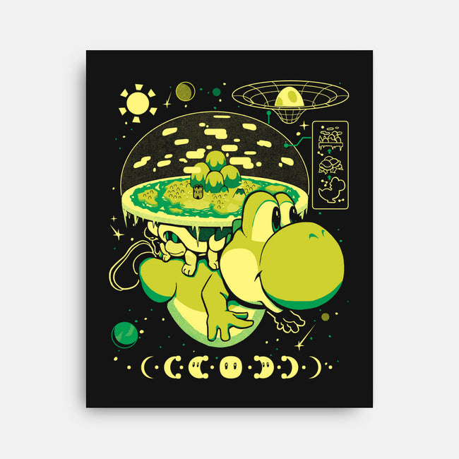 Whole World In His Shell-None-Stretched-Canvas-Heyra Vieira