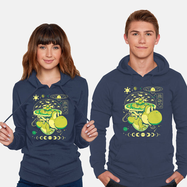 Whole World In His Shell-Unisex-Pullover-Sweatshirt-Heyra Vieira
