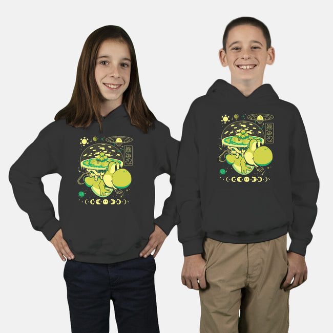 Whole World In His Shell-Youth-Pullover-Sweatshirt-Heyra Vieira