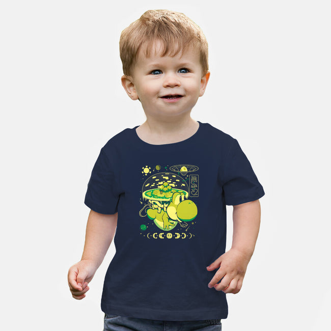 Whole World In His Shell-Baby-Basic-Tee-Heyra Vieira