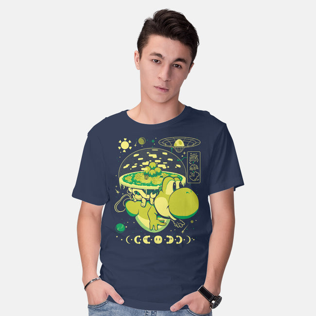 Whole World In His Shell-Mens-Basic-Tee-Heyra Vieira