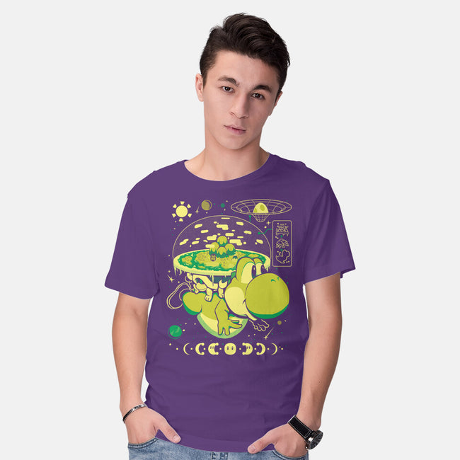 Whole World In His Shell-Mens-Basic-Tee-Heyra Vieira