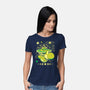 Whole World In His Shell-Womens-Basic-Tee-Heyra Vieira