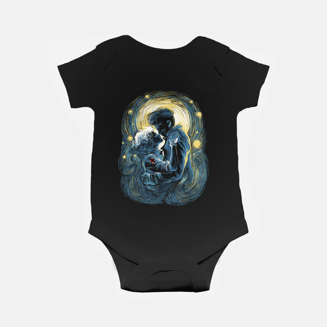 Starry Love-Baby-Basic-Onesie-zascanauta