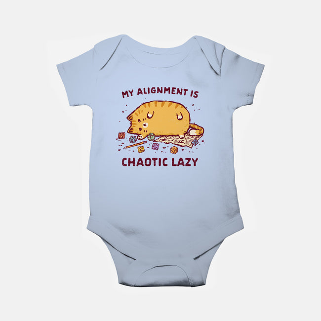 Chaotic Lazy-Baby-Basic-Onesie-kg07