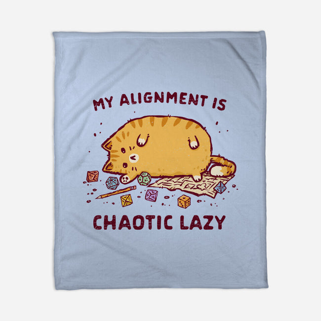 Chaotic Lazy-None-Fleece-Blanket-kg07