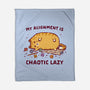 Chaotic Lazy-None-Fleece-Blanket-kg07