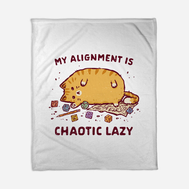 Chaotic Lazy-None-Fleece-Blanket-kg07