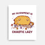 Chaotic Lazy-None-Stretched-Canvas-kg07