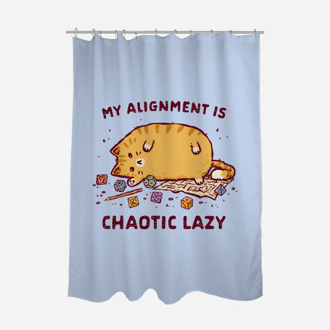 Chaotic Lazy-None-Polyester-Shower Curtain-kg07