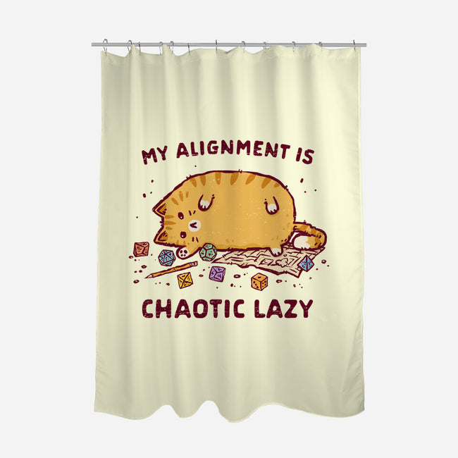 Chaotic Lazy-None-Polyester-Shower Curtain-kg07