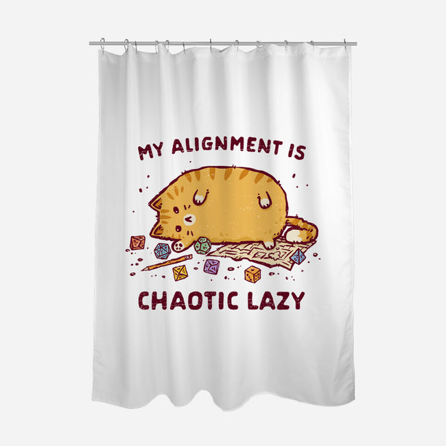 Chaotic Lazy-None-Polyester-Shower Curtain-kg07