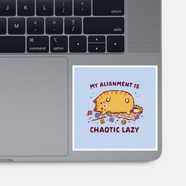 Chaotic Lazy-None-Glossy-Sticker-kg07