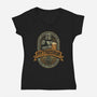 Mythosaur Lager-Womens-V-Neck-Tee-teesgeex